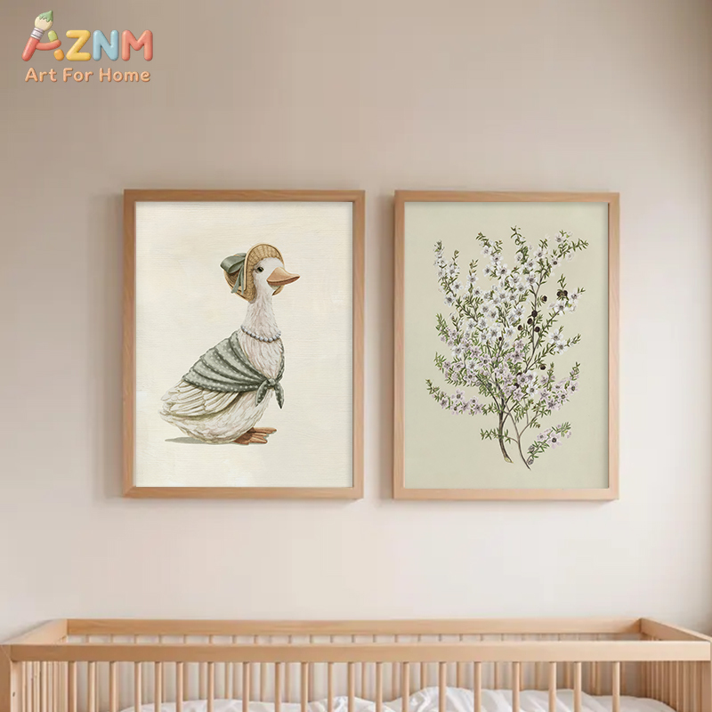 AZNM Vintage Peter Rabbit Jemi - Baby Nursery Vintage Decor recension och pris