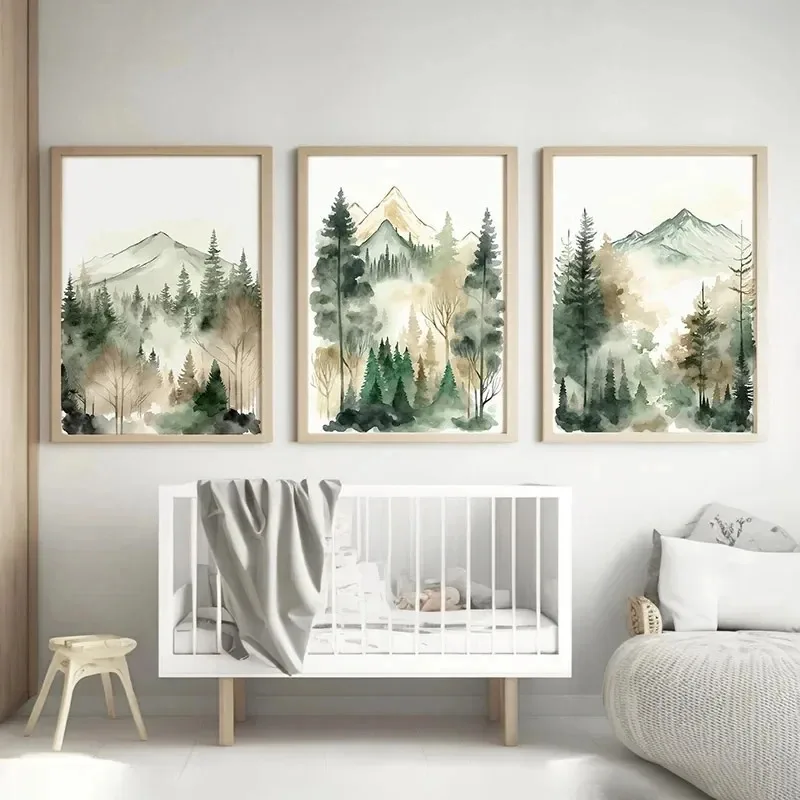 Nordic Posters and Prints Fore - Baby Nursery Animal Pictures recension och pris