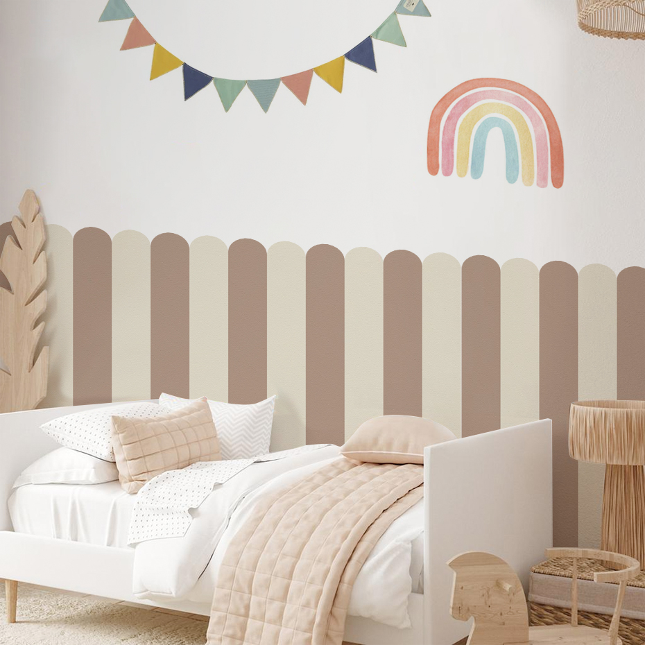 Multicolor Vertical Striped Ar - Baby Nursery Pictures recension och pris