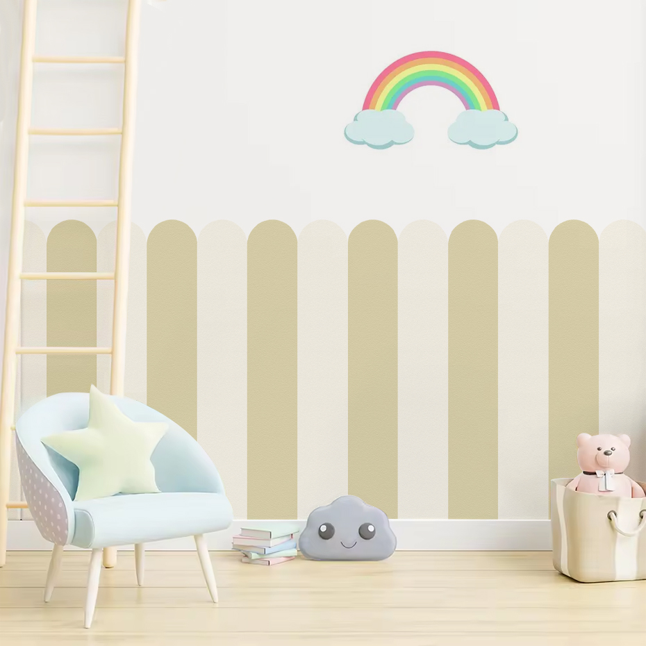 Multicolor Vertical Striped Ar - Baby Nursery Pictures recension och pris